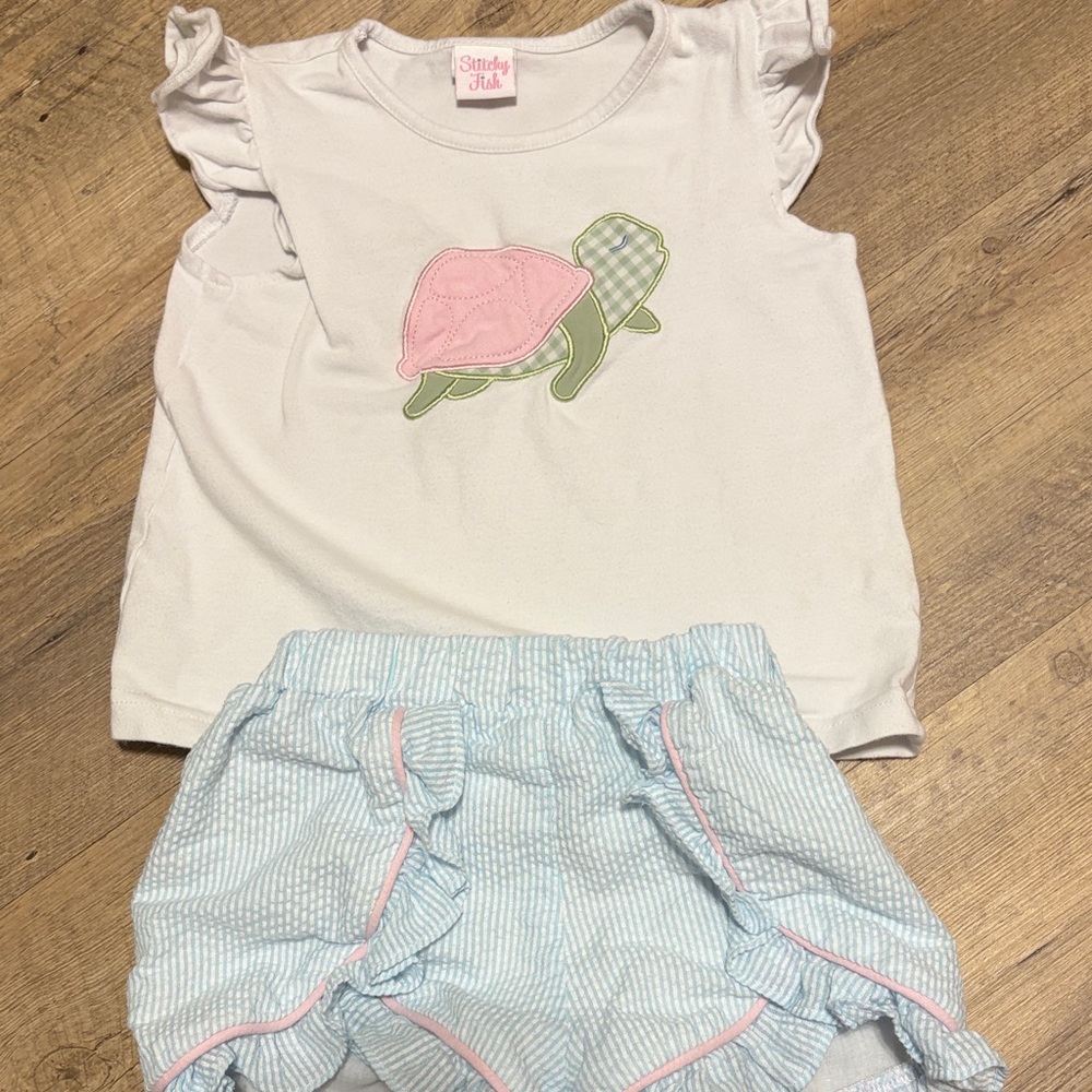 Simple Joys Kids Matching Set - White and Blue